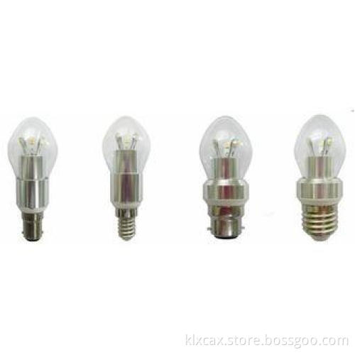 3W 260Lm Dimmable LED Globe Bulb Egg Shape , Home Lighting